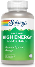 High Energy QD-Multivitamin 120ct  veg cap by Solaray