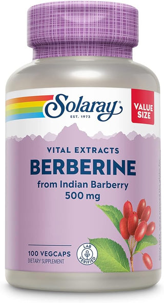 Berberine from Indian Barberry 100ct 500mg veg cap