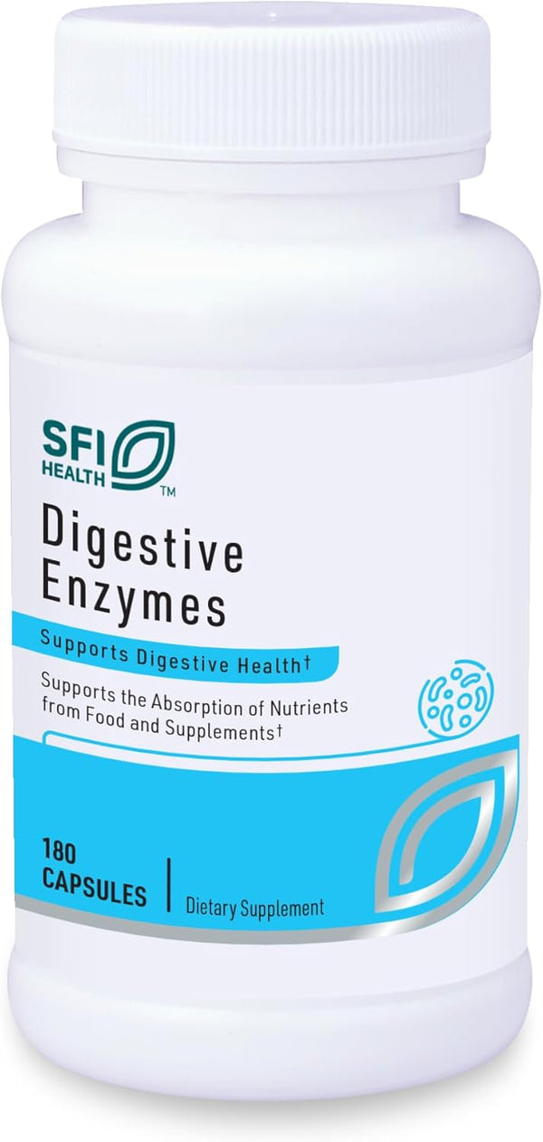 Digestive Enzymes - 180 Caps Klaire Labs