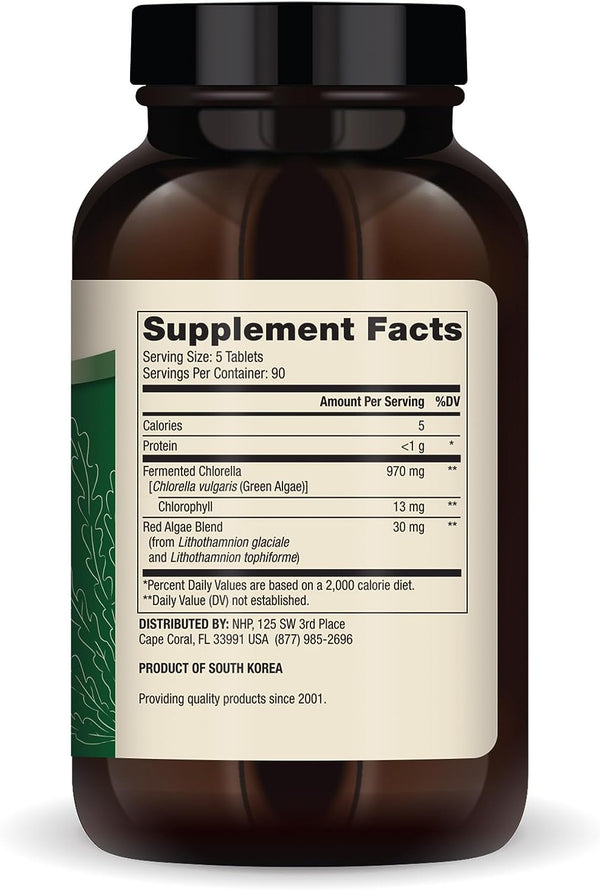 Fermented Chlorella 450 Tablets by Dr. Mercola