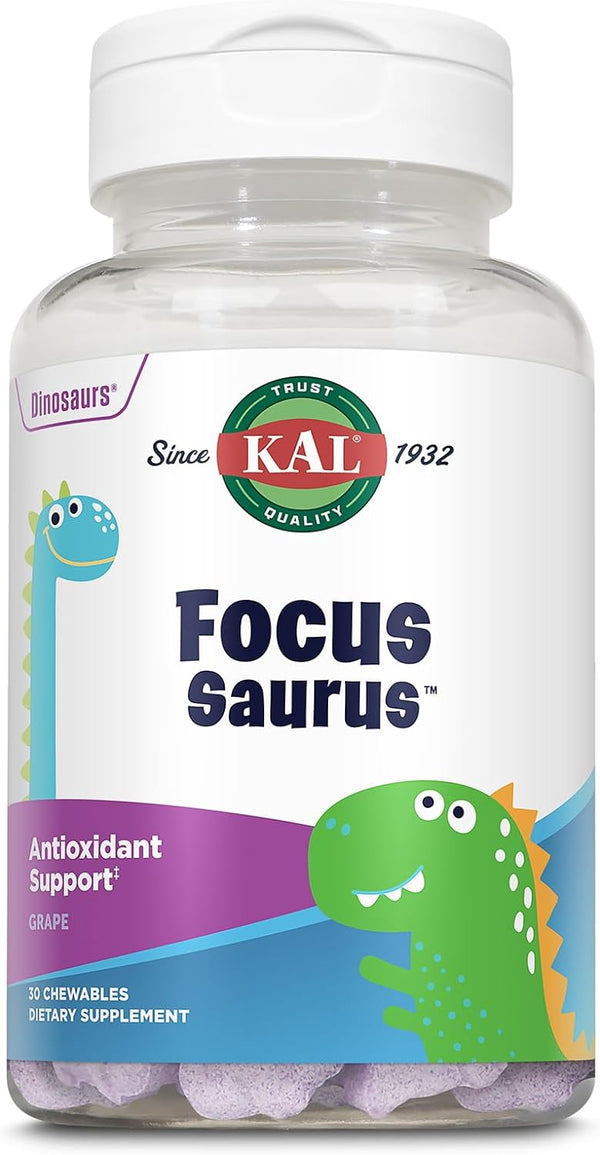 Focus Saurus™  30ct  chewable Grape by Kal