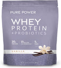 Pure Power Whey Protein + Probiotics - Vanilla 1 lb. 15oz. by Dr. Mercola