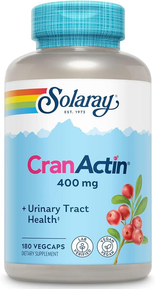 CranActin 180ct 400mg veg cap by Solaray