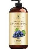 Pure Grapeseed Oil  16floz  oil by LifeFlo