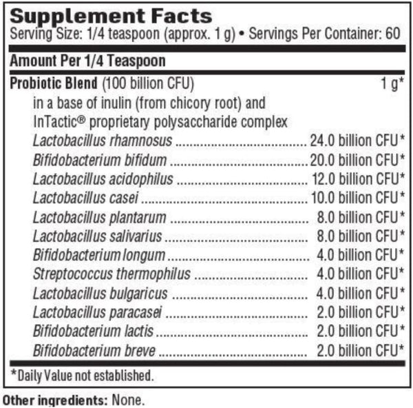Ther-Biotic Complete Probiotic Powder 2 ounces - Klaire Labs