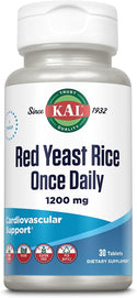 Red Yeast Rice OD 30ct 1200mg by Kal