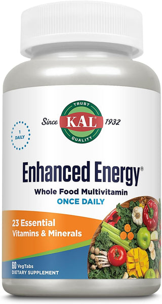 Enhanced Energy® Whole Food Multivitamin 60ct by Kal