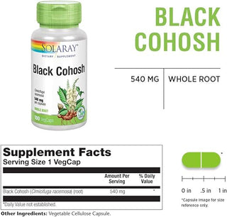 Black Cohosh  100ct  gelcap