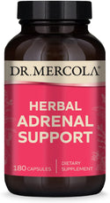 Herbal Adrenal Support 90 Day 180 Caps by Dr. Mercola