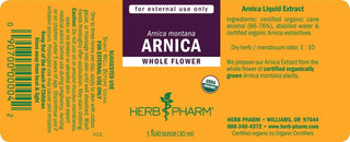 Arnica Oil- 1 FL OZ (Herb Pharm)