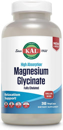 Magnesium Glycinate AG HA  180ct  softgel by Kal