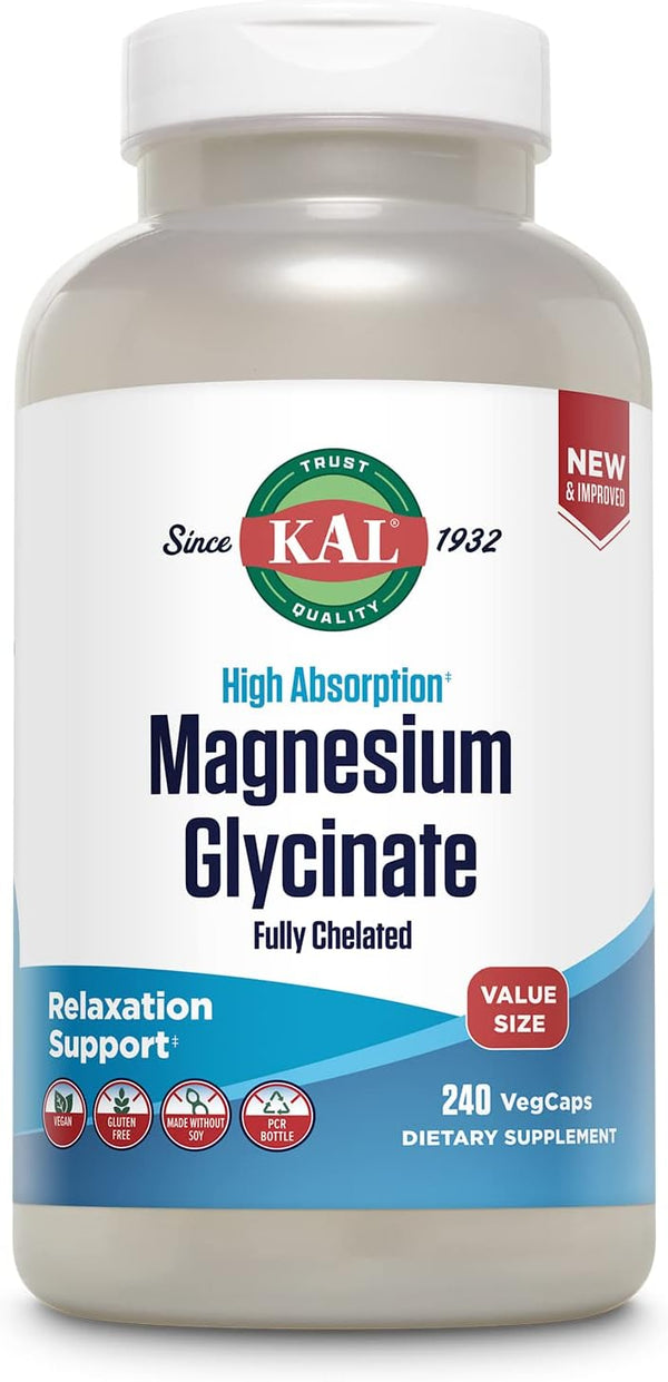 Magnesium Glycinate AG HA  180ct  softgel by Kal