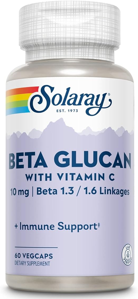 Beta Glucan with Vitamin C-CP 12x veg cap by Solaray