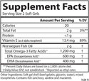 Super Omega-3 Gems 130 softgels - Carlson Labs