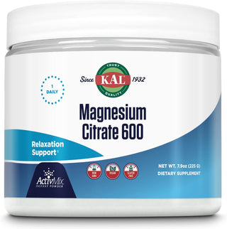 Magnesium Citrate 600  7.9oz  fine Unflavored by Kal