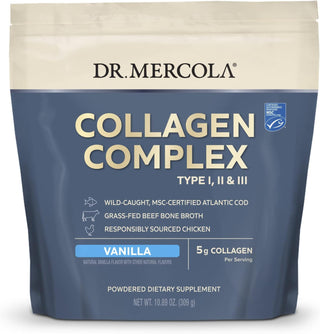 Collagen Complex Powder Vanilla 10.89 oz. by Dr. Mercola