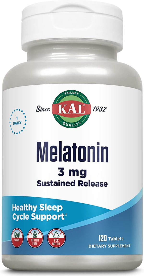 Melatonin SR 120ct 3mg by Kal