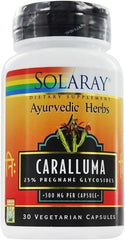 Caralluma 25% Pregnane Glycosides 30ct 500mg veg cap by Solaray