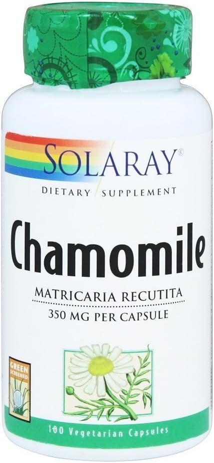 Chamomile 100ct 350mg veg cap by Solaray