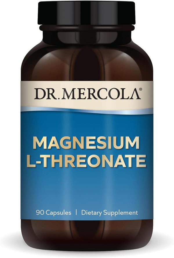 Magnesium L-Threonate 90 Caps by Dr. Mercola by Dr. Mercola