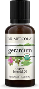 Organic Geranium Essential Oil 1 oz.  by Dr. Mercola