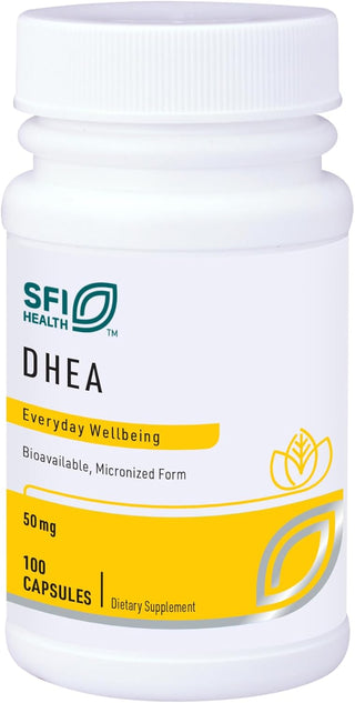 DHEA 50 mg - 100 Vegetarian Capsules (Klaire Labs)