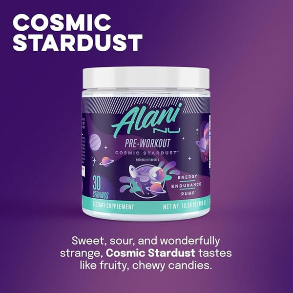 Pre-Workout Cosmic Stardust - 10.58 OZ (Alani Nu)