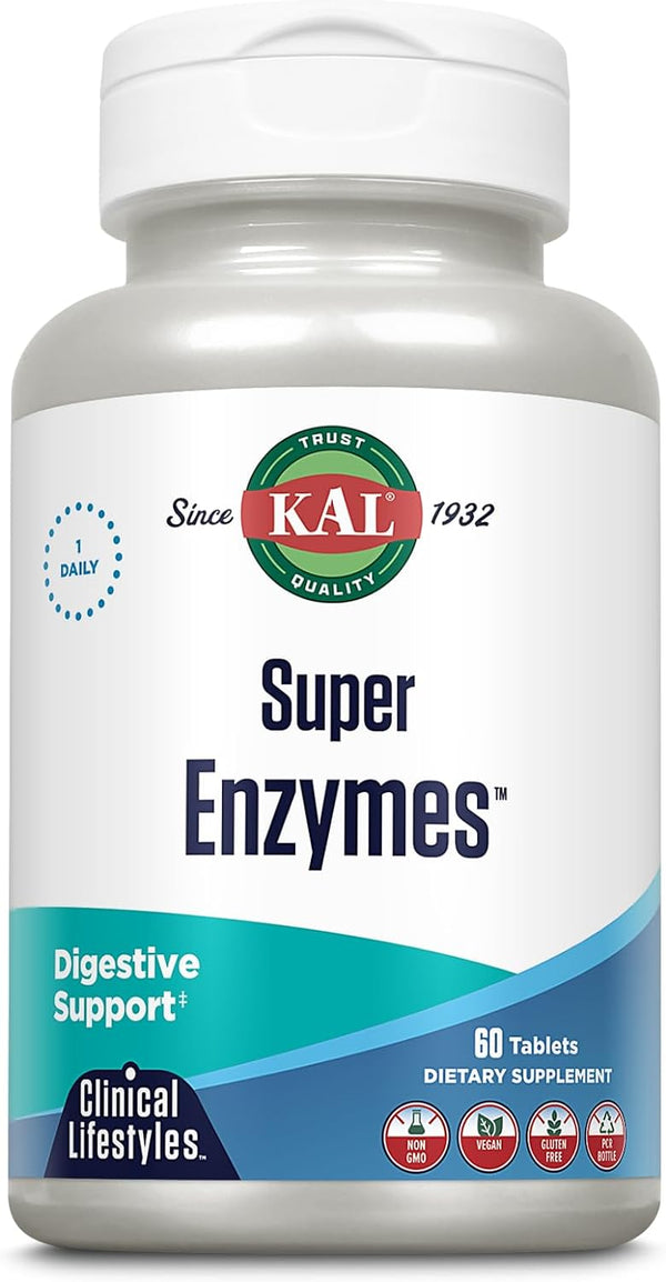 Super Enzymes  60ct by Kal