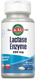 Lactase Enzyme AG  60ct 250mg by Kal