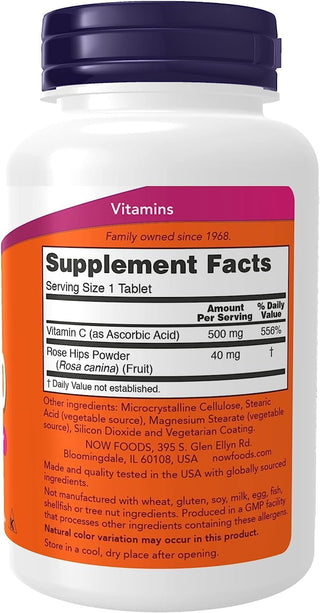 C-500 Calcium Ascorbate-C - 250 Capsules (NOW Foods)