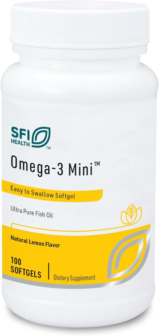 Omega-3 Mini Fish Oil - 100 Softgels Klaire Labs