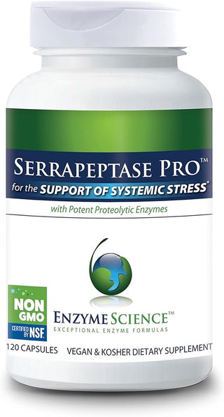 Serrapeptase Pro - 120 Capsules Enzymedica