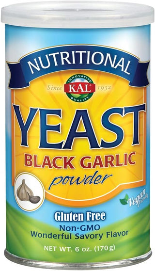 Nutritional Yeast Black Garlic  6oz  fine Garlic by Kal