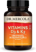 Vitamin D3 & K2 Low dose 30 Caps by Dr. Mercola by Dr. Mercola