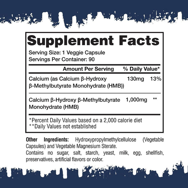 HMB - 90 Capsules (Gaspari Nutrition)