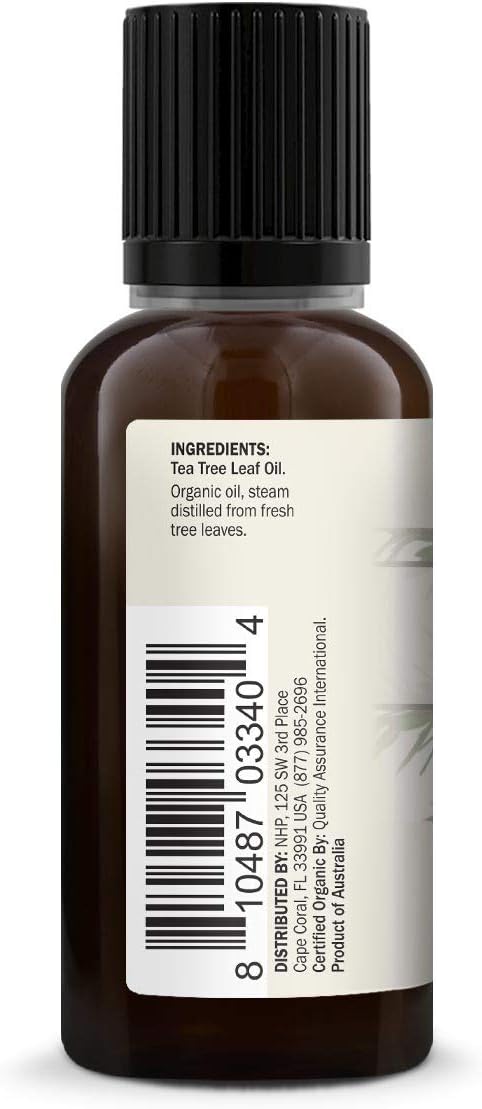 Organic Tea Tree Essential Oil 1 oz. by Dr. Mercola