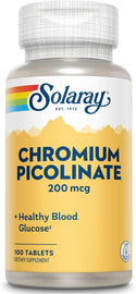 Chromium Picolinate 100ct 200mcg by Solaray