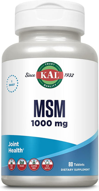 MSM  80ct 1000mg by Kal