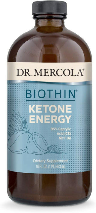 Ketone Energy MCT Oil - 16 FL OZ (Dr. Mercola Premium Products)