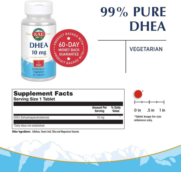 DHEA  60ct 10mg by Kal