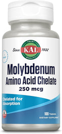 Molybdenum Amino Acid Chelate  100ct 250mcg by Kal