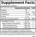 Elite Omega 3 Gems 180 Softgels - Carlson Labs