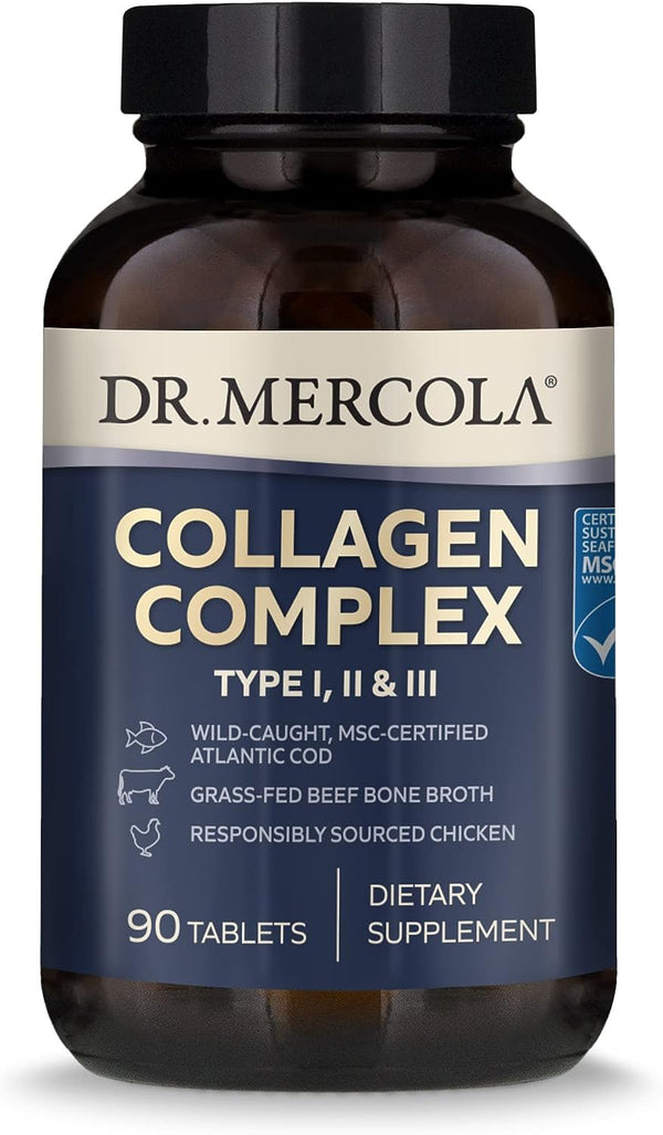 Collagen Complex 90 Tablets by Dr. Mercola