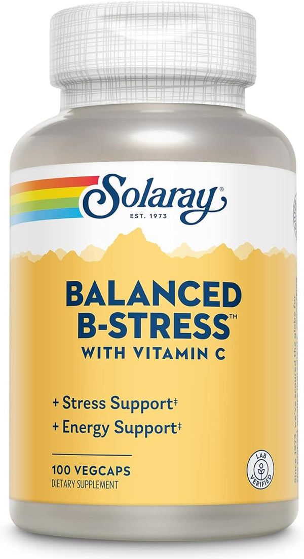 Balanced B-Stress™ w Vit C 100ct  veg cap