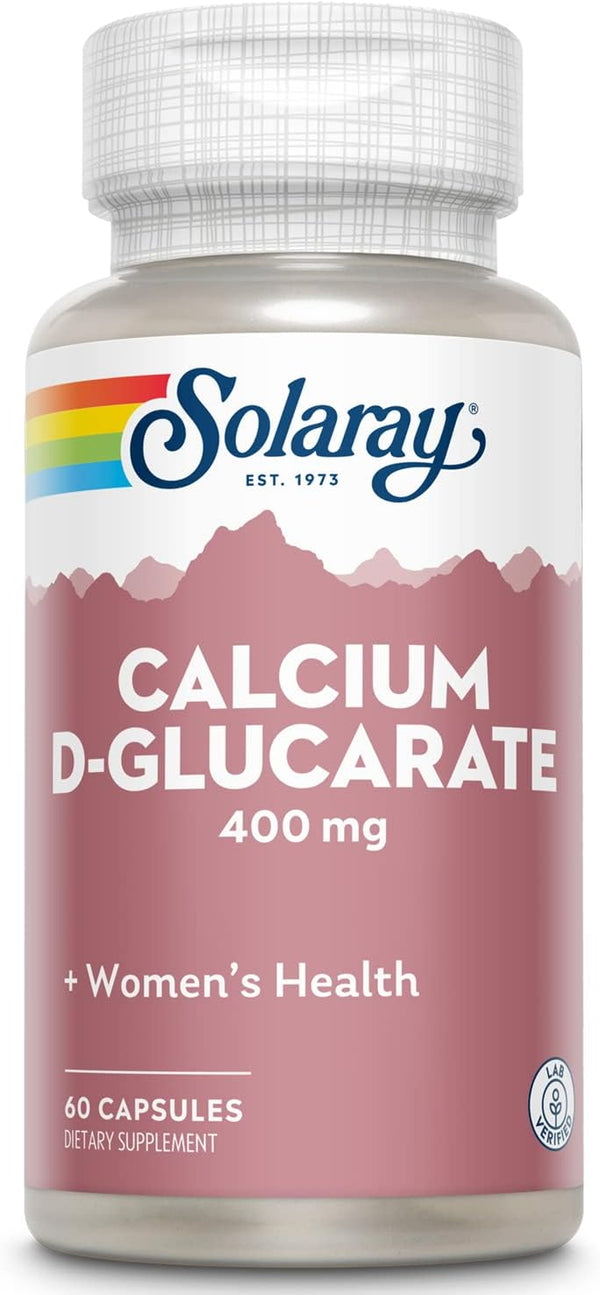 Calcium D-Glucarate 60ct 400mg gelcap by Solaray