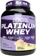 100% Platinum Whey 5lb Vanilla Ice Cream by EAS