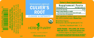 Culver's Root - 1 FL OZ (Herb Pharm)