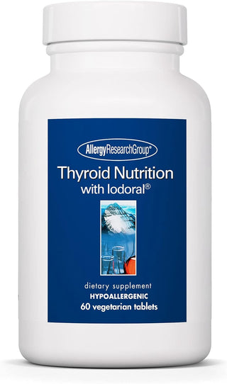 Thyroid Nutrition
 With Iodoral® - 60 Vegetarian Capsules (Allergy Research Group)