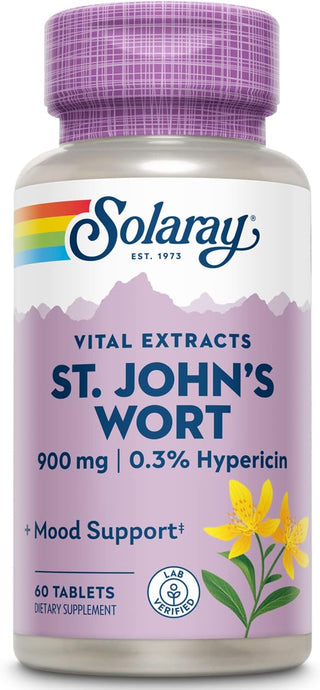 St Johns Wort  60ct 900mg by Solaray