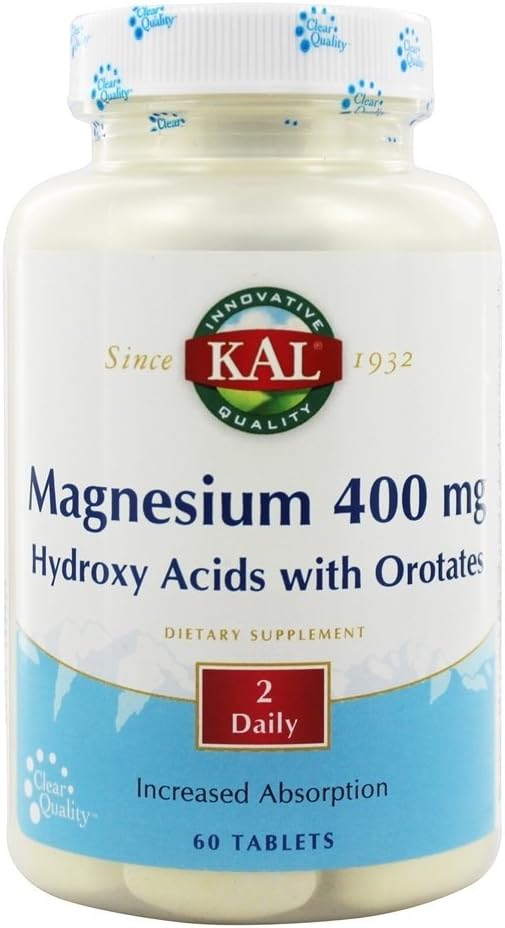 Magnesium Actisorb  60ct 400mg tablet by Kal